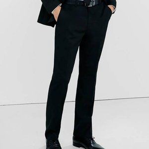 two pair EXPRESS Photographer fitted dress pants 32/32 wool/poly